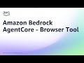 Amazon Bedrock AgentCore - Browser Tool | Amazon Web Services