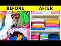 20 SPACE-SAVING CLOTHES FOLDING IDEAS