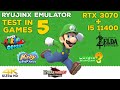Ryujinx Emulator Test In 5 Games 4K | RTX 3070 + i5 11400