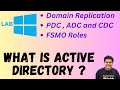 What is Active Directory ? Define the work of FSMO Roles ?