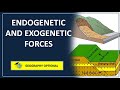 Endogenetic and Exogenetic forces || Geography Optional