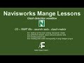 03-Navisworks tutorial: NWF file - search sets - clash matrix