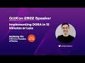Implementing DORA Metrics | GitKon 2022 | Hezheng Yin, Merico