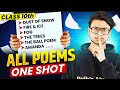 1 video = 20 MARKS🔥 ALL POEMS In 60 Minutes🔥 Class 10 English!