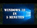 Windows 10 New Features in 5 Minutes