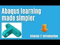 Abaqus tutorial - 01: Introduction