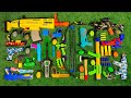 Unboxing NERF Assault Rifle, ShotGun, Sniper Rifle, AK47, Cowboy Pistol, Glock Pistol, Machine Gun
