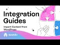 Import Content from WordPress - beehiiv Integration Guides (Tutorial)
