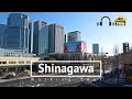 [4K/Binaural] Shinagawa Walking Tour - Tokyo Japan