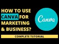 How to use CANVA for Marketing \u0026 Business? (Tutorial in Hindi by Tarun Agarwal)