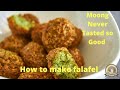 How to make falafel || Mung beans never tasted so good ||  New Falafel recipe for this Diwali