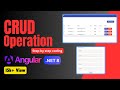 Angular CRUD Operation with .NET 8 Web API, Entity Framework Core | Project Tutorial in Hindi