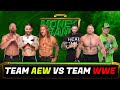 Team AEW Vs Roman Reigns Brock Lesnar \u0026 John Cena WWE 2K22