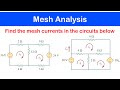 ☑️14 - Mesh Analysis with Voltage Sources