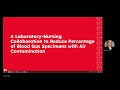 Navigating Real-World Challenges in Blood Gas Specimen Collection: A Collaborative Journey to...