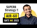 GATE AIR - 60 (ME) Superb strategy \u0026 Tips | Anuj Soni | GATE Topper from Exergic