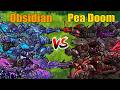 PVZ 1 Fusion 3.5 Challenge!! Team Pea Obsidian VS Team Pea Doom VS 300 Zombie Random - Who Will Win?