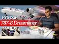 Inside Qatar Airways 787-8 Business Class | Hyderabad to Doha Full Flight Experience!