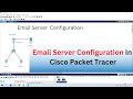 Email Server In Cisco Packet Tracer. | Email Server in Hindi.