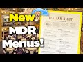 Royal Caribbean Reveals New Main Dining Room Menus