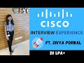 Cisco Interview Experience | How She Cracked Cisco