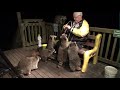 Regular Raccoons back lots of Chicken Dogs eaten tonight