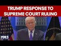FULL: Trump responds to Supreme Court tariff ruling