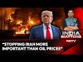 US Iran War | Donald Trump Says Stopping Iran More Important Than Oil Prices