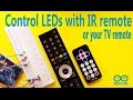 Arduino Controlled using TV or IR Remote