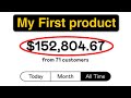 I Sold My First Digital Product With Zero Followers (realistic results)