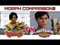 Dino Charge vs Kyoryuger | Red Ranger First Morph Comparison