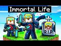 Having an IMMORTAL LIFE in Minecraft!