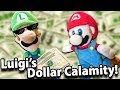 Crazy Mario Bros: Luigi's Dollar Calamity!