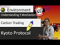Carbon Trading \u0026 Kyoto Protocol: Understanding the 3 Mechanism (Examrace)