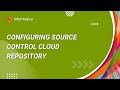 How to Configure Source Control Cloud Repository