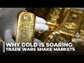 Gold prices hit record highs as wars and trade tensions fuel uncertainty