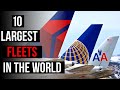 Top 10 Largest Airline Group Fleets in the World (in 2022)