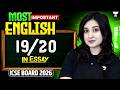 ICSE Class 10 English Essay Writing for Board Exam 2026 | Asmita Ma'am