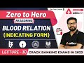 Blood Relation Indicating Form | Reasoning | Adda247 Banking Classes | Lec #29
