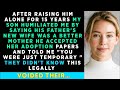 After RAISING THEM ALONE For 14 Years, My SON HUMILIATED Me By Telling Me That Their Mother..