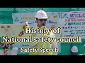 History of National safety council in short | National safety council | Safety Day speech | HSEVlogs