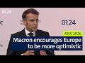 Macron: Message of hope and determination at the Munich Security Conference | MSC 2026 | BR24