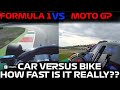 F1 vs MotoGP! How Fast Is It Really?? Car vs Bike!