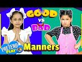 Good Manners Vs Bad Manners | Types of Kids | #Habits #Roleplay #Fun #Sketch | ToyStars