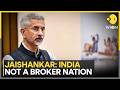 US-Iran War: Indian EAM Jaishankar Counters Opposition, Says India Not a 'Broker Nation' | WION