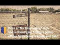 Ep. 93 Does a No Trespassing Sign and Closed Gate Prohibit Police Officer From Doing a Knock \u0026 Talk?