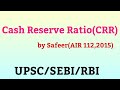 Cash Reserve Ratio_For UPSC#Complete_UPSC_Courses #Download_ZIAIAS_APP