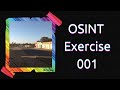 OSINT Exercise 001 | Solution and full walkthrough