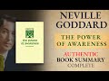 Neville Goddard - The Power Of Awareness - Book Summary