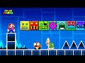 Super Mario Bros. But There Are MORE Custom Geometry Dash Blocks